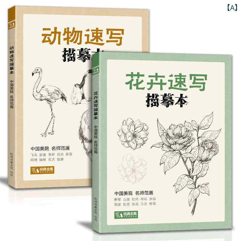 花卉 動物 スケッチ 本 零 基礎 画 入門 初心者 独学 スケッチ 本線 画