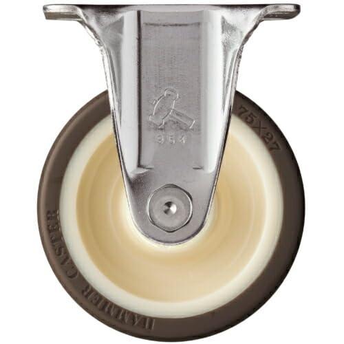 Rakuten - ハンマーキャスター(Hammer Caster) オールステンレス固定式 キャスター ウレタン車 ローラーベアリング入 75mm 320SRP-UB75
