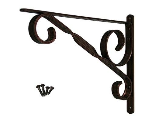 久宝金属製作所 アルミ棚受 ブロンズ 240mm T1344