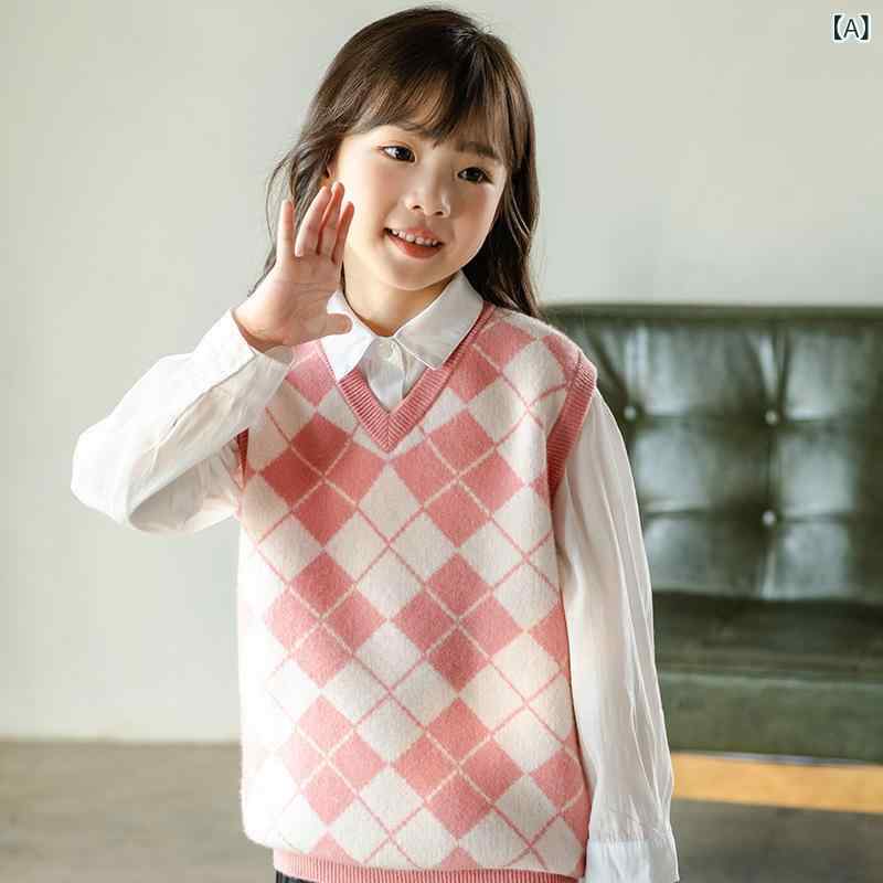 100 ウールの 子供の 肩の 格子の ニットの セーターの 男性の 女の子の同じ タイプの ベストの 春秋 冬の 新型の 大きい 子供 服ブランド: 清河貨物番号: Nzq0865ソースカテゴリ: 現物適用性別: 中性/男女ともにスタイル...