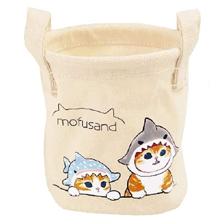 Rakuten - マリモクラフト(Marimocraft) mofusand 卓上バスケット さめ 952901 モフサンド ぢゅの Twitter インスタ SNS 猫 小物入れ ペン立て