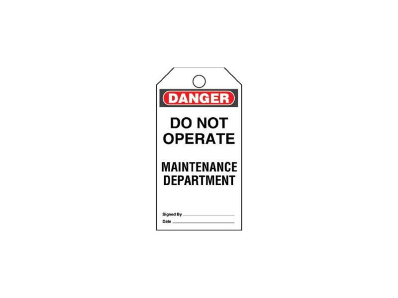 パンドウイット セーフティタグ DO NOT OPERATE PVT-44 PVT-44