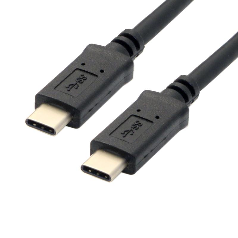Xiwai 10Gbps リバーシブル USB 3.1 Type-C オス - USB-C オス データケーブル ノートパソコン タブレット 携帯電話用 3m