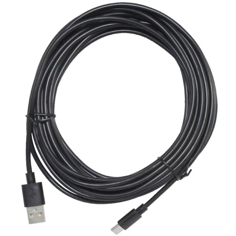 Accessories - KAUMO USB Type-C 電源ケーブル 電源専用コード (Type-C/Type-A) ブラック 7m