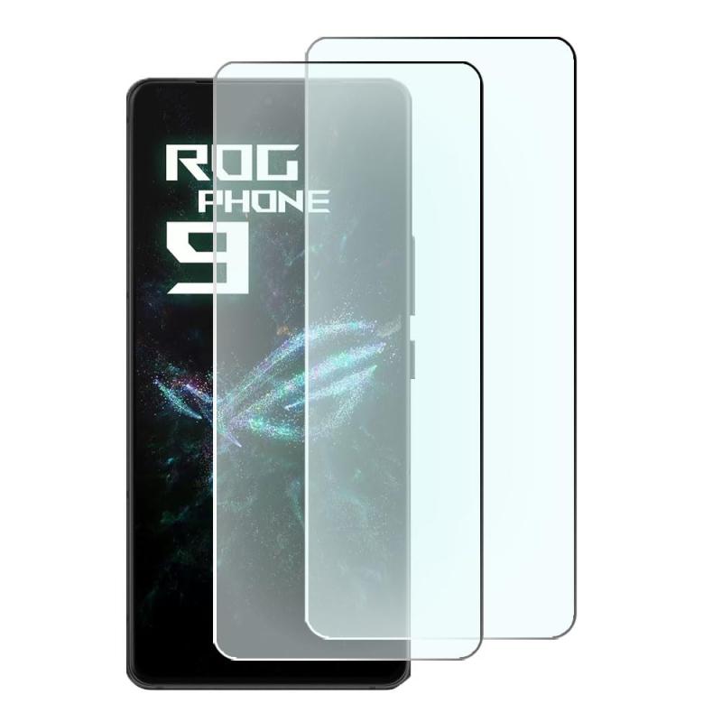 【2枚セット】FOR ROG Phone 9 / 9 Pro Edition フィルム強化ガラス旭硝子製9 H硬度目の疲れ緩和FOR ROG Phone 9 / 9 Pro Edition スク..