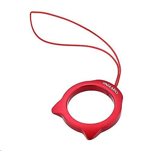 [Chivving] ストラップ スマホ ストラップ リング おしゃれ 落下防止 携帯 内径23mm スマホ本体にマッチしやすいアルミ風デザイン