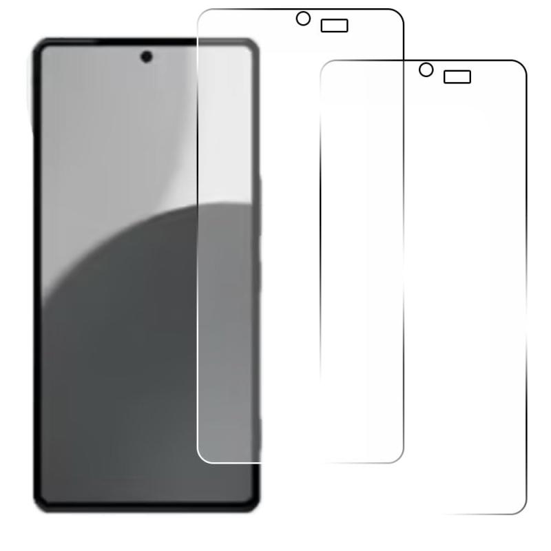 【2枚セット】FOR AQUOS R9 pro フィルム強化ガラス旭硝子製9 H硬度FOR AQUOS R9 proスクリーン保護明らかな気泡がなく、貼りやすい