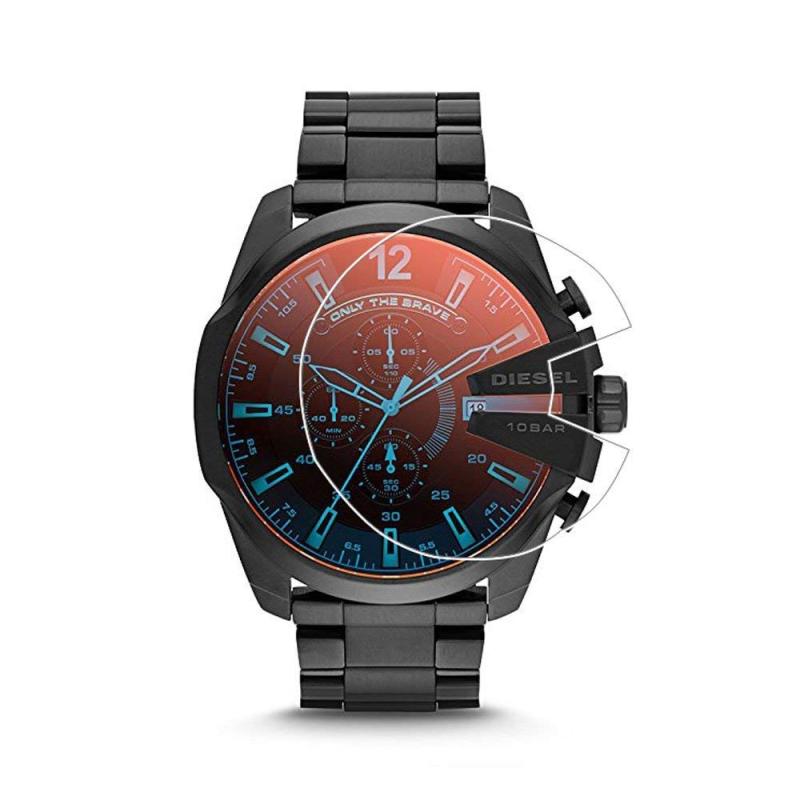 Zshion Diesel Men's DZ4329 液晶保護フィルム 超薄型 高透過率 気泡ゼロ 反射防止 全面保護 簡単に貼れます Diesel DZ4329 専用保護フィルム【3枚パック】