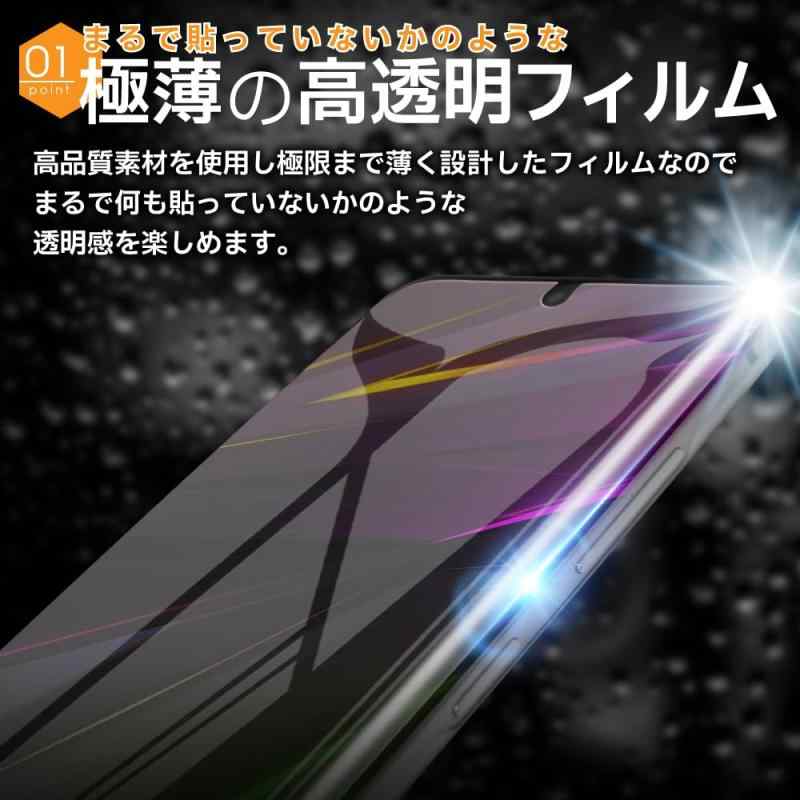 シズカウィル Galaxy S20 5G 保護フィルム フィルム TPUフィルム SC-51A SCG01 液晶保護フィルム 2枚入り