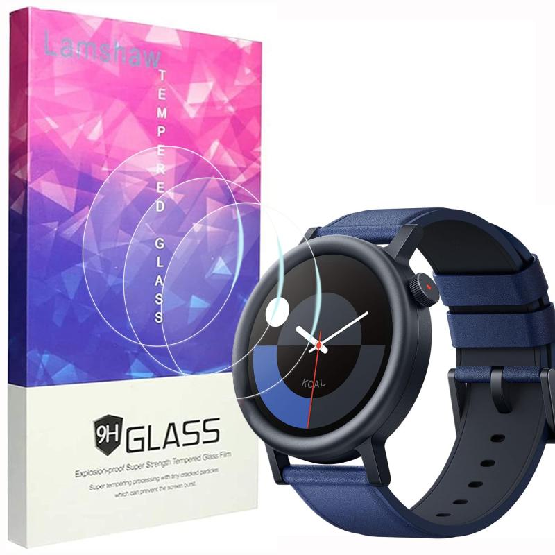 Lamshaw for CMF Watch Pro 2 スマートウォッチ 保護フィルム, 3枚組 9H ガラスフィルム 保護 フィルム カバー CMF Watch Pro 2 1.32インチ スマートウォッチに適用