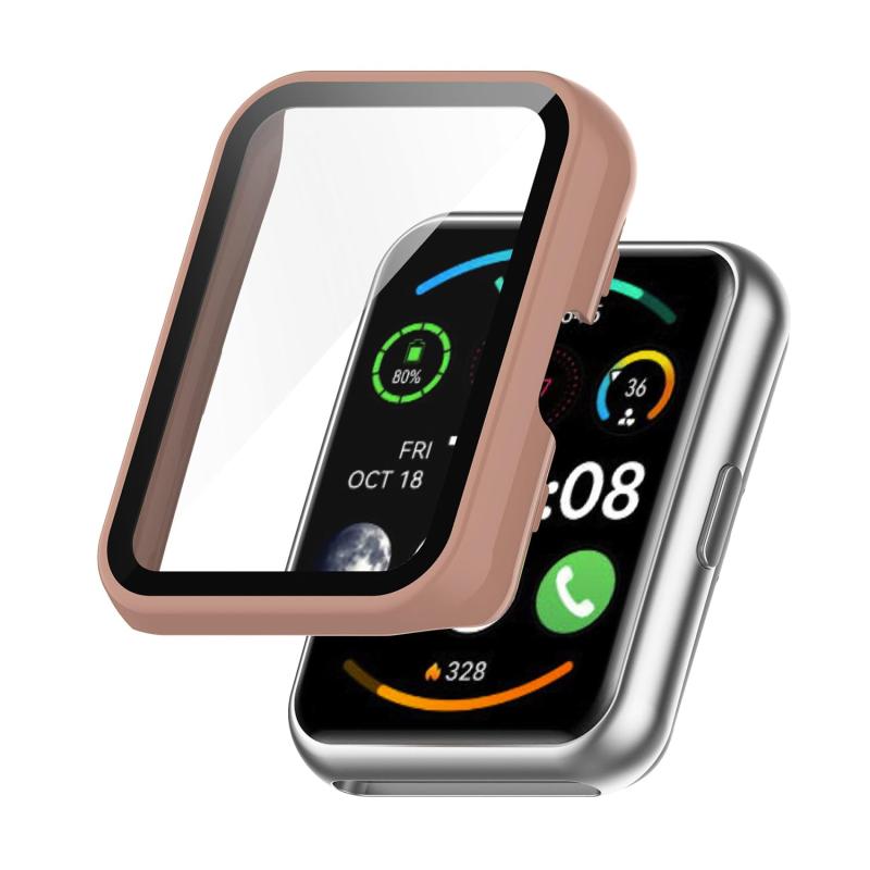 AiMaoo 対応 ケース 強化ガラスフィルム 保護 カバー 硬質ポリPC素材 一体化 耐衝撃 傷防止 変色防止 全面カバー 全面保護 スマートウォッチ