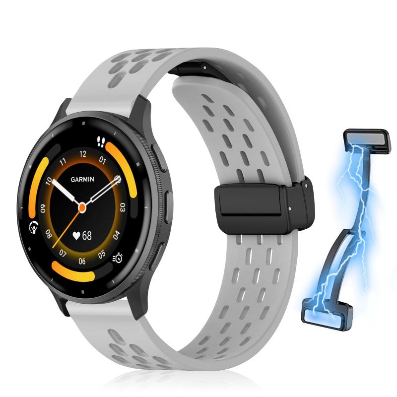 [KeeFos] 22mm バンド Garmin(ガーミン) Venu 4 45mm/Venu 3 45mm/2/Forerunner 57...