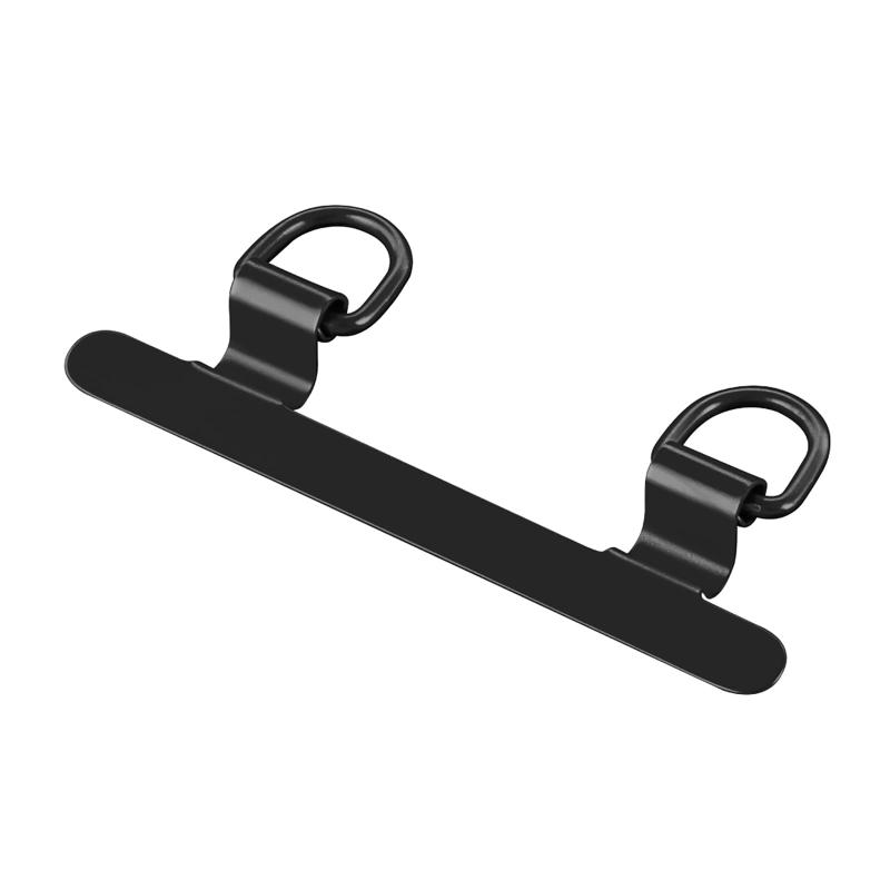 [MSソリューションズ] LEPLUS ルプラス スマートフォン（汎用）「STRAP SHEET」 挟み込みシートステンレス2口タイプ