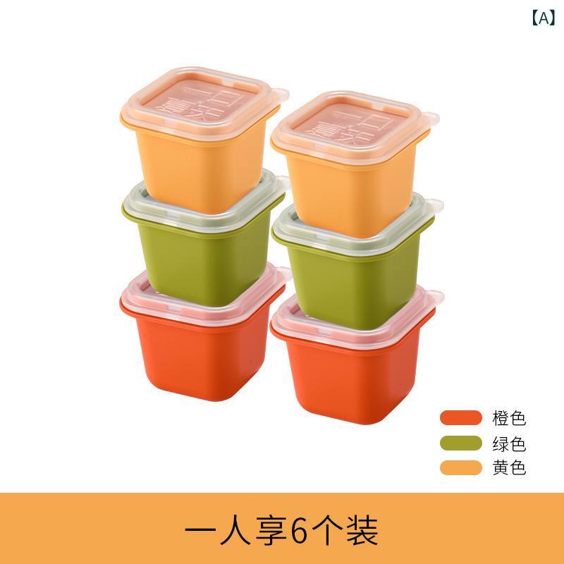 Spice Containers - 氷の 鋳型の 小さい 塊の 一口の 夏の 氷の 氷の 格の 家庭 用 食品 級の 氷の 製氷 箱は 蓋の 冷蔵庫の 神器を 持ちます。