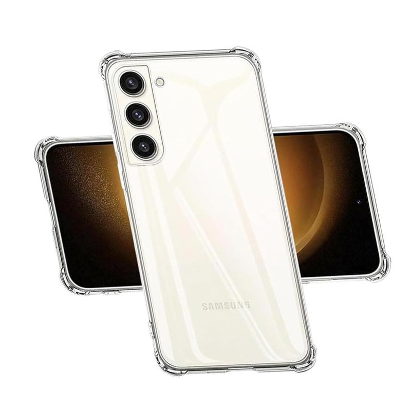 Rakuten - Koucfum 対応 Galaxy S24 Plus ケース軽量 耐衝撃透明ソフトTPU 米軍MIL規格全面保護 黄変防止取得 ギャラクシーS24 Plus TPU カバー 保護ケース（四隅强化保護 シリコン 軟性 全透明 全面保護 衝撃吸収