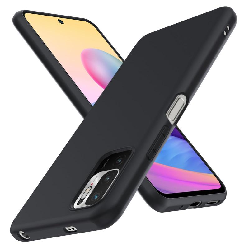 Redmi Note 10 JE XIG02 用 ケース 耐衝撃 クリア TPU Redmi Note 10T XIG02 用 カバー 薄型 軽量 滑り止め 黄変防止 柔軟 Qi充電 衝撃吸収 指紋防止 米軍MIL規格取得 ワイヤレス充電に対応 カメ