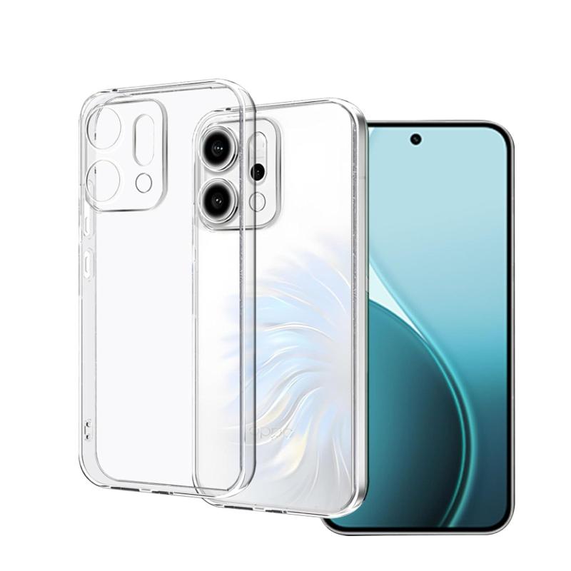 樂天商城 - 対応OPPO Reno 14 5G用のTPU保護ケース 軽量 衝撃吸収 傷つけ防止 携帯便利 滑り止めカバー 薄型 軽量 指紋防止 黄変防止 用 対応 Reno 14 5G スマホケース（クリア）