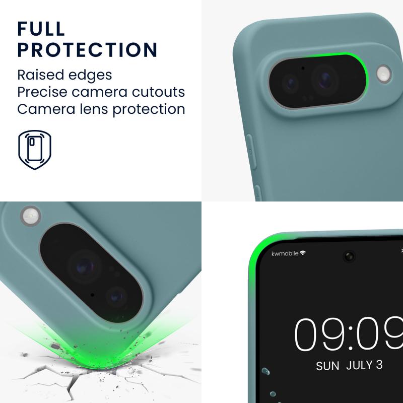 kwmobile スマホケース Google Pixel 10対応 ケース - スマートフォン バックカバー TPU 耐衝撃 アンティーク ストーン