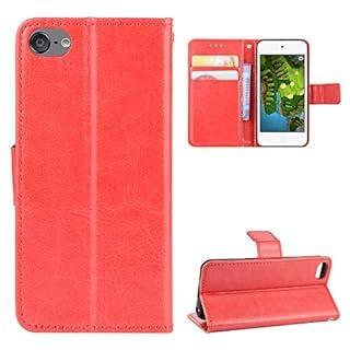 対応 For iPod Touch 7 / iPod touch 6 / iPod touch 5 ケース 手帳型 第7世代 / 第6世代 ケース 手帳型 汚れ防止 横置き機能 マグネット カード収納 便利 人気 おしゃれ カードポケット 財布型 For