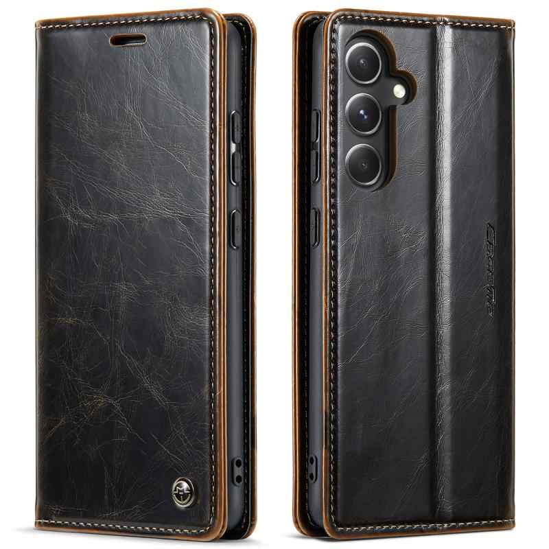 乐天商城 - ケース 手帳型 カバー COCOCLOUD 高級PUレザー 全面保護 横置きスタンド機能 2枚のカードを収納 マグネット搭載 磁気閉鎖 耐衝撃 ハンドメイド 高質感皮革