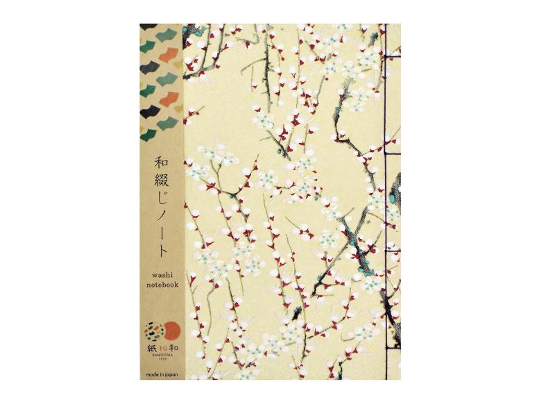 紙TO和 和綴じノート 梅