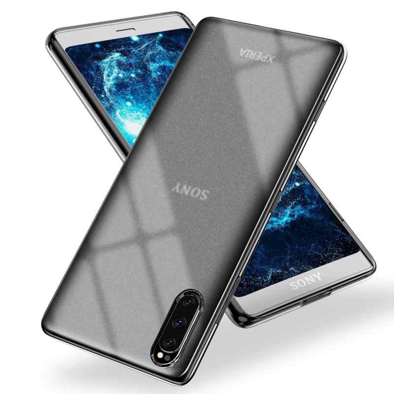 Sony XPeria 5 ケース 耐衝撃 カメラ保護 衝撃吸収 TPU シリコンカバー 半透明 カメラ保護 指紋防止 傷つき防止 薄型 脱着簡単 触り良い 黄変防止 防塵 耐久 一体型 人気 Sony XPeria 5 カバー 白 D37-05