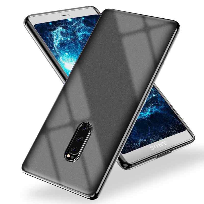 Sony XPeria XZ4 ケース 耐衝撃 カメラ保護 衝撃吸収 TPU シリコンカバー 半透明 カメラ保護 指紋防止 傷つき防止 薄型 脱着簡単 触り良い 黄変防止 防塵 耐久 一体型 人気 Sony XPeria XZ4 カバー 黒 D3