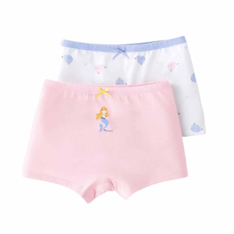  キッズ ボクサー パンツ 女の子 ガールズ ショーツ 下着 2枚セット 女児 ショーツ ベビー ジュニアショーツ 快適 通気 ふんわり 肌触りがいい 普段着 100-160cm