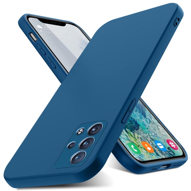 Galaxy A51 5G ケース 薄型 tpu カバー シリコン ソフト ギャラクシー A51 5G ケース 耐衝撃 黄変防止 スリム 磨り表面 指紋防止カバー 柔らかい裏地 滑り止め 柔軟性 サムスン 携帯カバー 青 H-YTGJ-1【...