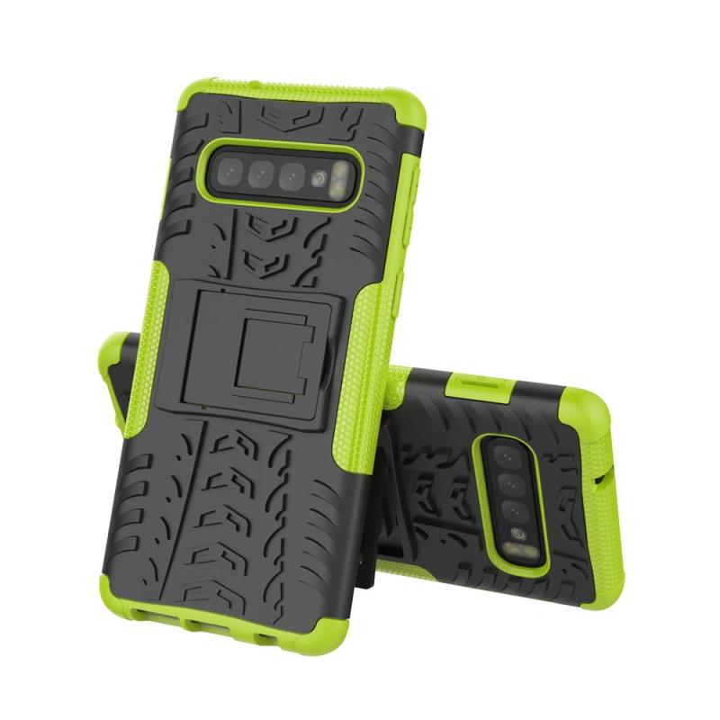 Galaxy S10 ケース SCV41 SC-03L 対応 エス10 カバー サムスン ギャラクシー S 10 バンパー case 専用_iCoverCase_ アウトドア 旅行 オフィス 室内 用 頑丈 TPU + PC スタンド機能付き 二重構造