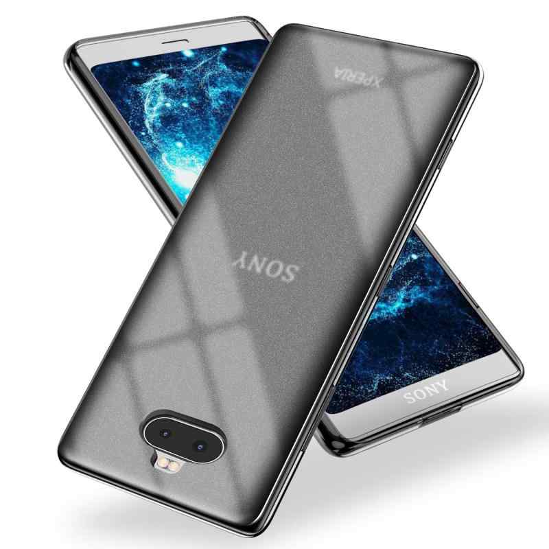 Sony XPeria 8 ケース 耐衝撃 カメラ保護 衝撃吸収 TPU シリコンカバー 半透明 カメラ保護 指紋防止 傷つき防止 薄型 脱着簡単 触り良い 黄変防止 防塵 耐久 一体型 人気 Sony XPeria 8 カバー 白 D37-07