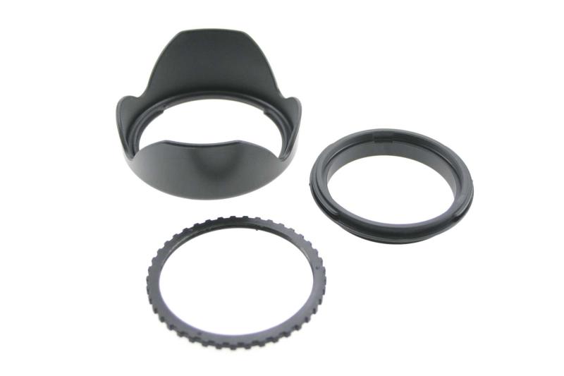 ZEROPORT JAPAN 花形レンズフード 52mm 反転収納OK ねじ込み式 各レンズメーカー対応