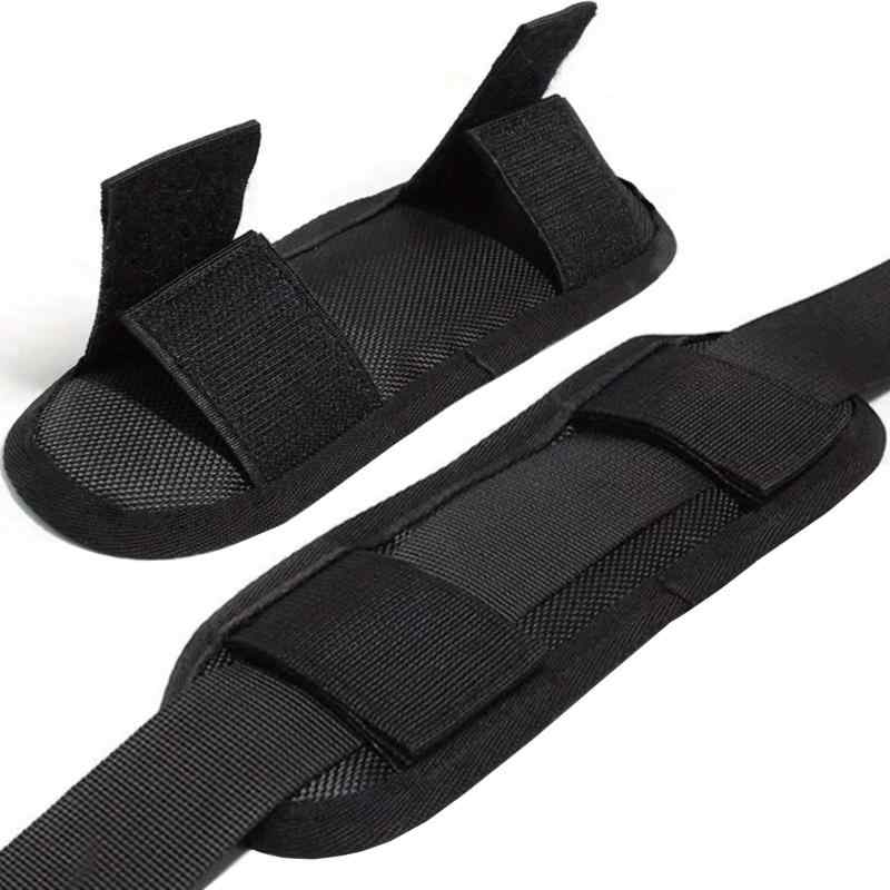 ALLVD 2-Pack 肩パッド クッション 簡単装着 肩当て分散過重量 滑り止 通気性 パソコンバッグ/カメラバッグ/旅行バッグ/スポーツバッグ/リュックサック最適（黒）