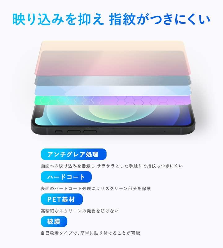 スカイライトのミヤビックス MiNiPiC 対応 保護 フィルム 高精細対応 反射防止 防指紋 防気泡 日本製｜アングル3
