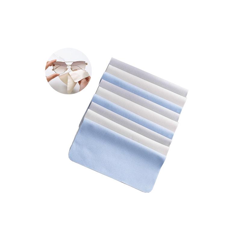 サムコス メガネ拭き 9個入り 眼鏡拭き 15*15cm セーム革 カメラレンズ 楽器用高級クロス メガネレンズ 時計拭き取り 使用可能【コンパクト9枚セットで便利】15cm四方の使いやすいサイズ。携帯に便利な9枚セットで、家中や外出先で大...