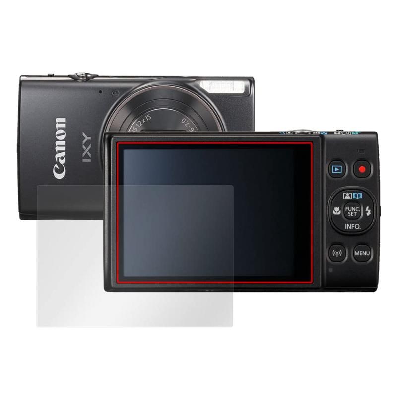 ミヤビックス IXY650 / IXY640 / IXY630 用 光沢 保護 フィルム 防指紋 防気泡 日本製 OverLay Brilliant
