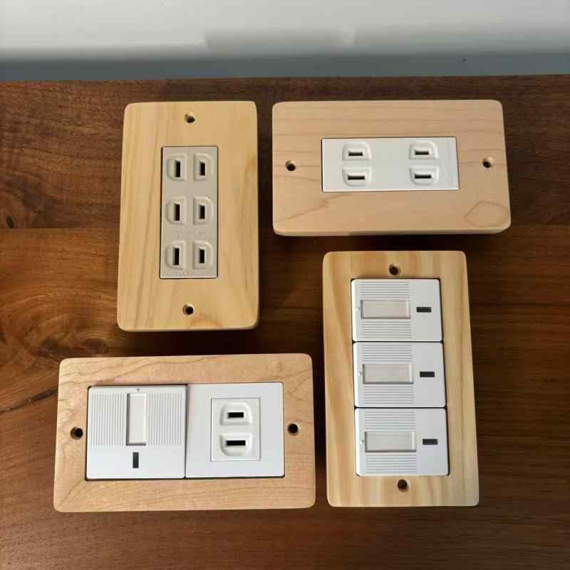 モダンプレート スイッチプレート おしゃれ スイッチカバー オシャレ NSC00002 BiH...