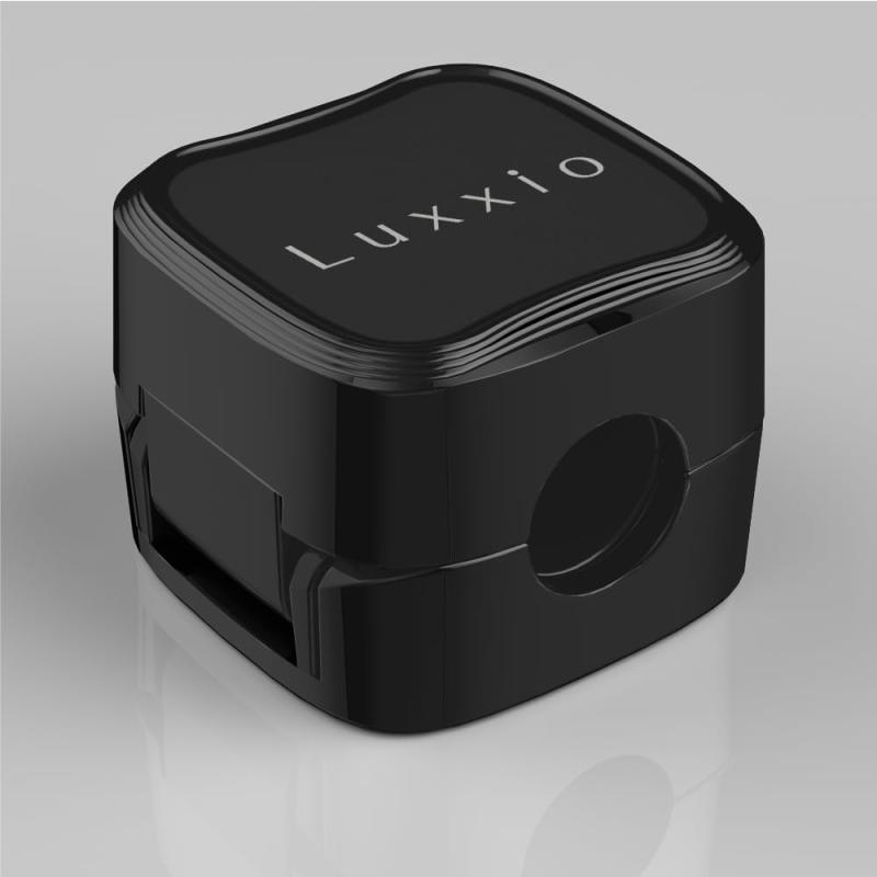 Luxxio マグネット式ケーブルホルダー ケーブルクリップ 配線止め 配線整理 ケーブル コードホルダー コードクリップ 強力両面テープ粘着 USB配線収納 卓上 デスク 机 壁 車 ナイトテーブル