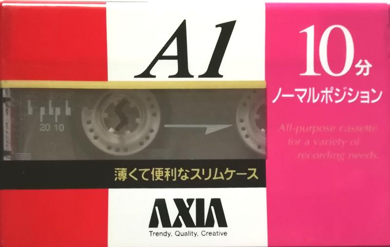 AXIA A1 10　NORMAL POSITION 録音用カセットテープ　10分録音時間：10分
