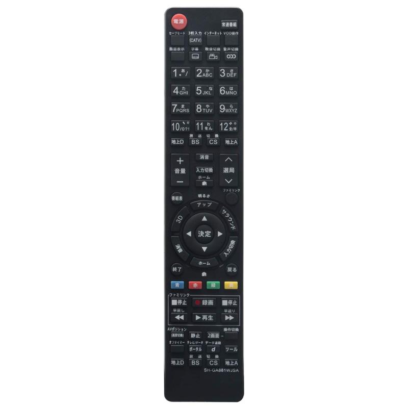 �ƥ�ӥ�⥳�� GA912WJSA GA881WJSA GA888WJSA Fit For ���㡼�� �ƥ�� LC-20DZ3-R LC-20DZ3-S LC-26DZ3-R LC-26DZ3-S LC-32DZ3-S LC-40DZ3-S LC- 46