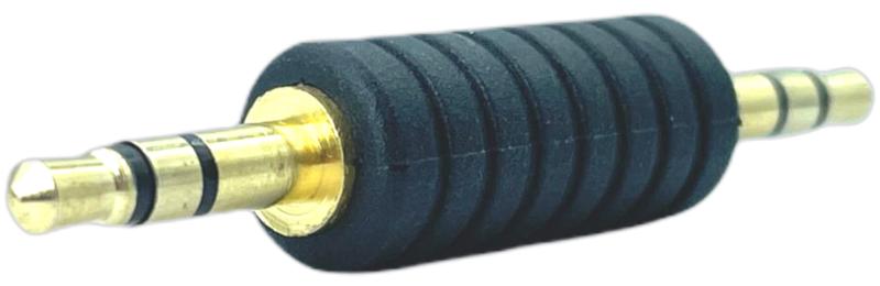 3.5mmステレオミニ(オス/オス)アダプタ