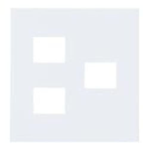 パナソニック(Panasonic) SO-STYLE プレート3コ用 2コ+1コ用 マットホワイト WNS6073W