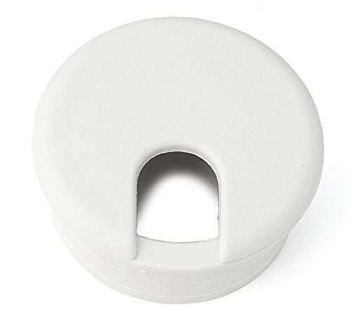 配線孔キャップ 丸型 【LAMP】 スガツネ S51型 W: ホワイト