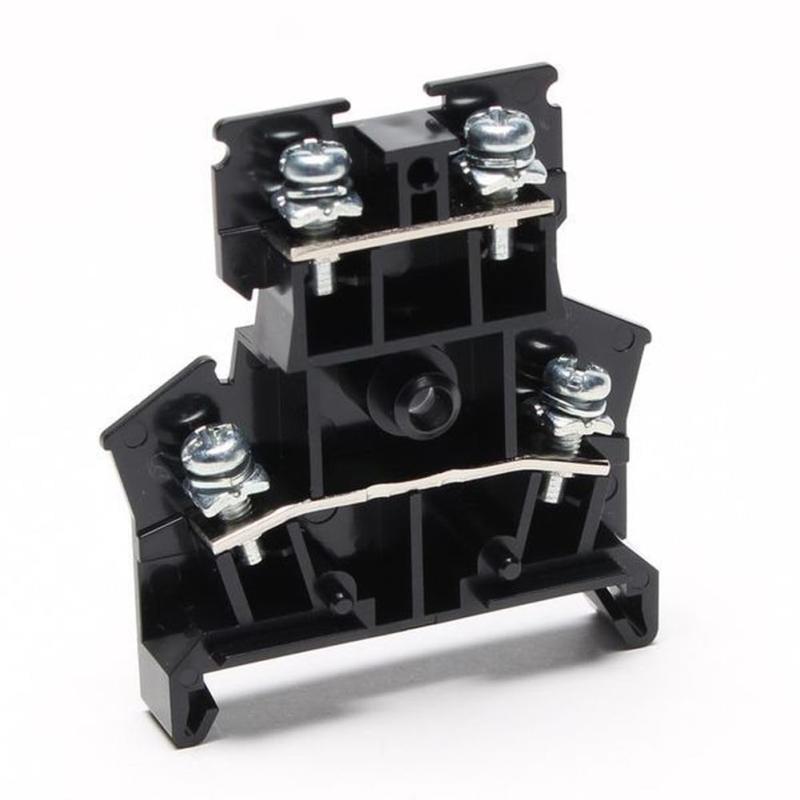 東洋技研 PTW-SSシリーズ レール取付型2段端子台 M3/1.25mm2 15A PTW-SS10