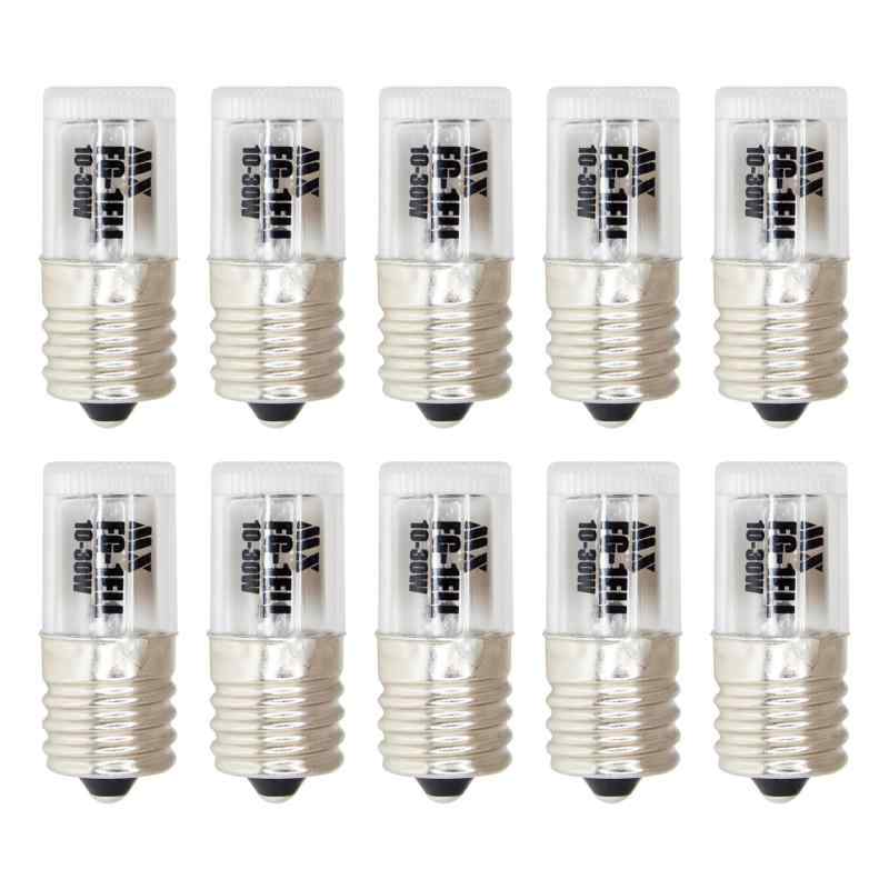 樂天商城 - マクサー電機 簡易包装品 長寿命 グロー球 E形 FG-1E 10個入 (2個パック×5個) 10~30W 用 口金 E17 (ネジ式)