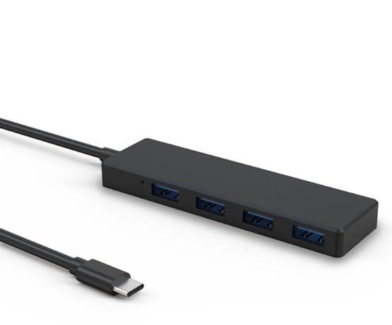 USB ハブ Chayoo USB Hub USB3.0 4ポート搭載 5Gbps高速転送 バスパワー USB増設 USBポート不足解消 繋ぐだけで利用可能 コンパクト 軽量設計 ノートPC適用 Mac OS/Windows/Chromebook/Lin