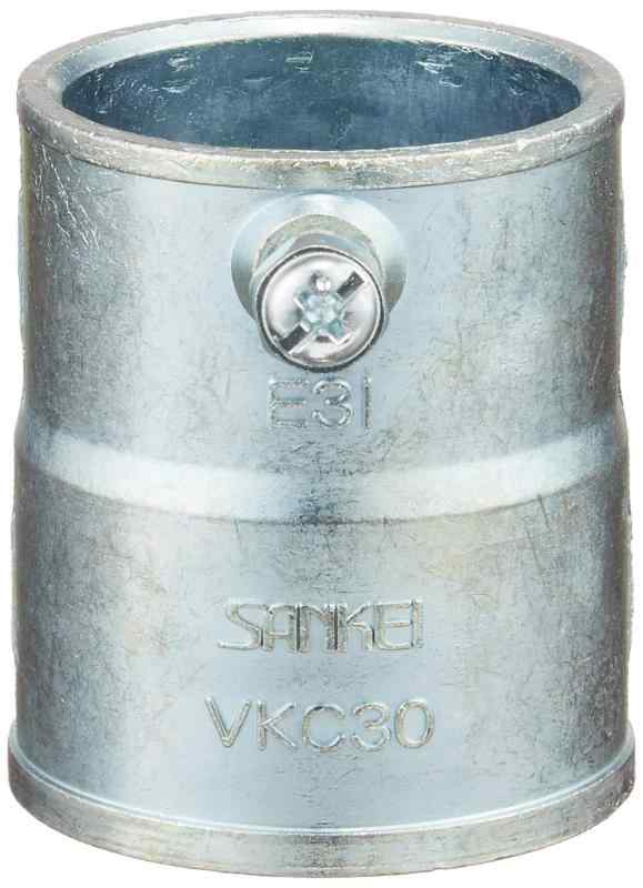 三桂製作所 標準プリカ用附属品 コンビネーションカップリング ねじ込み式 標準プリカ+ねじなし鋼製電線管 ねじなし電線管/薄鋼電線管接続用 VKC30規格:JIS C 8350 / PSE C管接続の場合は電気用品安全法(PSE)適用外です...