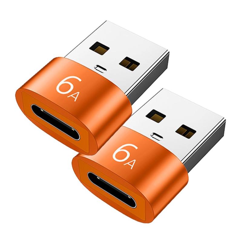 【USB-C to USB-A 変換アダプター】高速データ転送 最大480Mbps Type-C端子→USB-A メス変換 OTG対応 小型 軽量 コンパクト USBメモリ キーボード マウス スマホ タブレット PC MacBook対応
