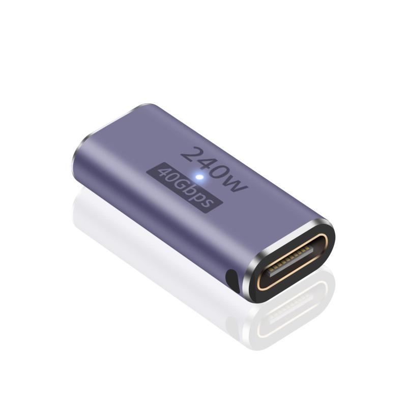 Poyiccot USB C 延長コネクタ 240W, 1個