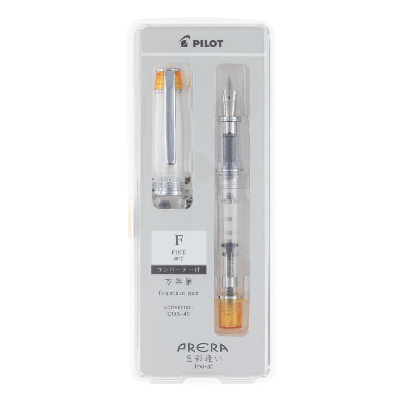 PILOT 万年筆 マンネンヒツプレラ トウメイ TOF 透明オレンジ PFPR1TOF skylight-10524187 スカイライト サンプル画像3